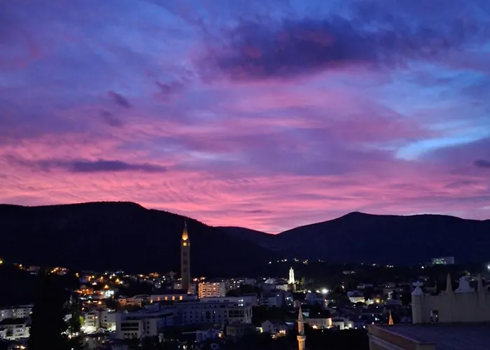 Sunset Mostar